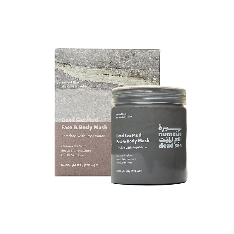 قناع طين البحر الميت للوجه والجسم